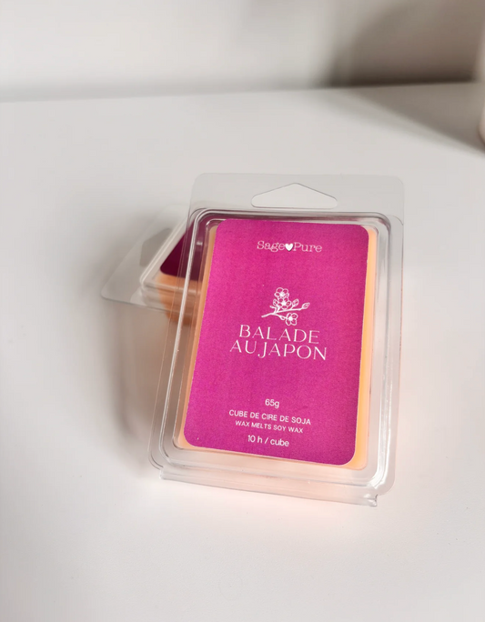 Cubes de cire - Balade au Japon (imparfait)