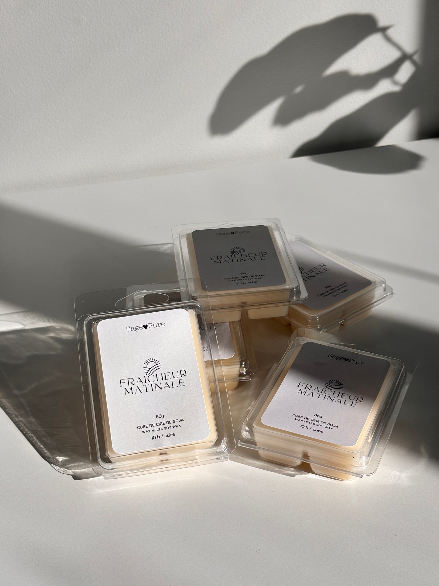 Cubes de cire - Fraîcheur matinale (imparfait)