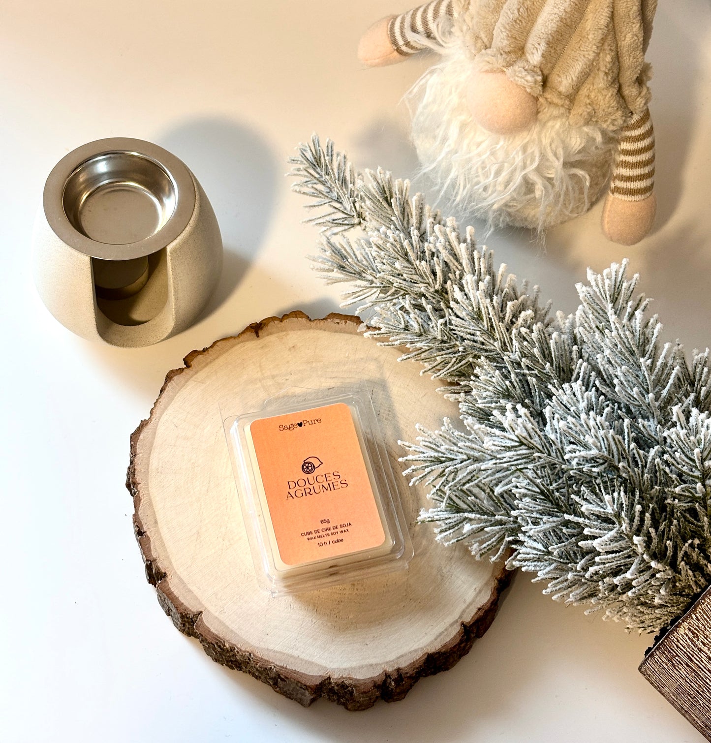 Cubes de cire - Douces agrumes (imparfait)