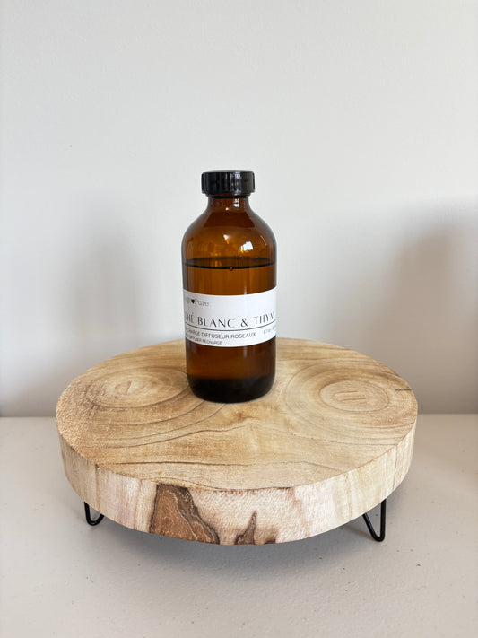 Recharge diffuseur à roseaux - Thé blanc & thym